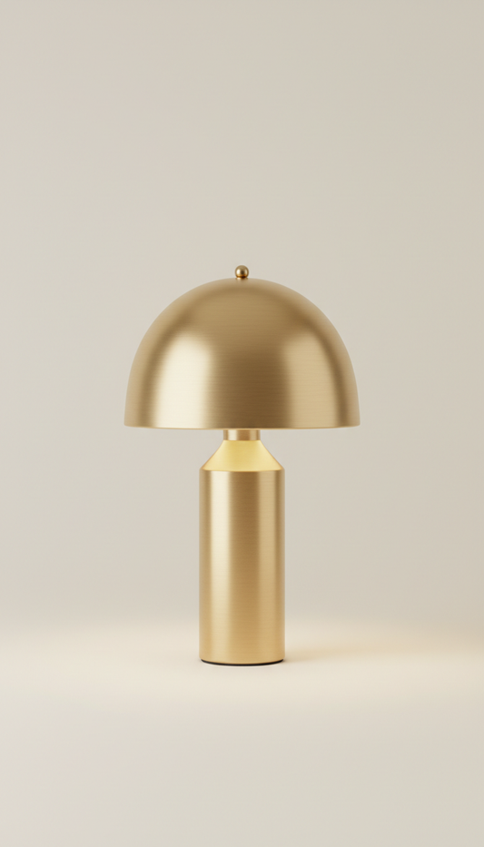 Brushed Gold Table Lamp